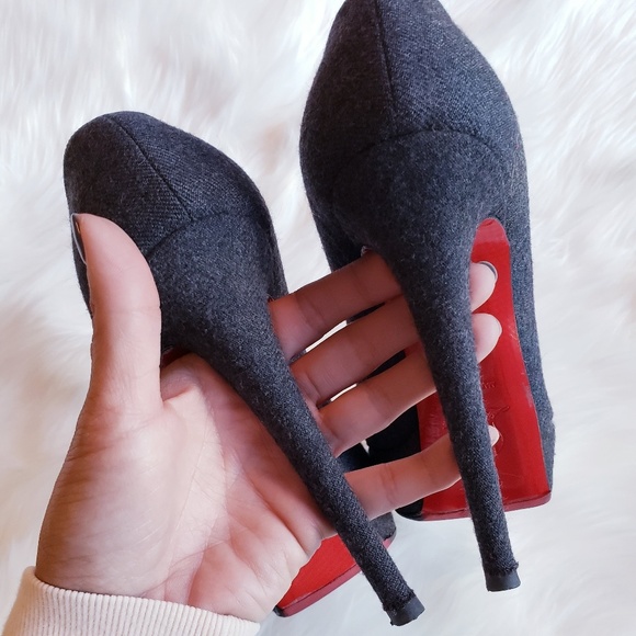 💯 Christian Louboutin Bianca 140 - Wool - Picture 5 of 11
